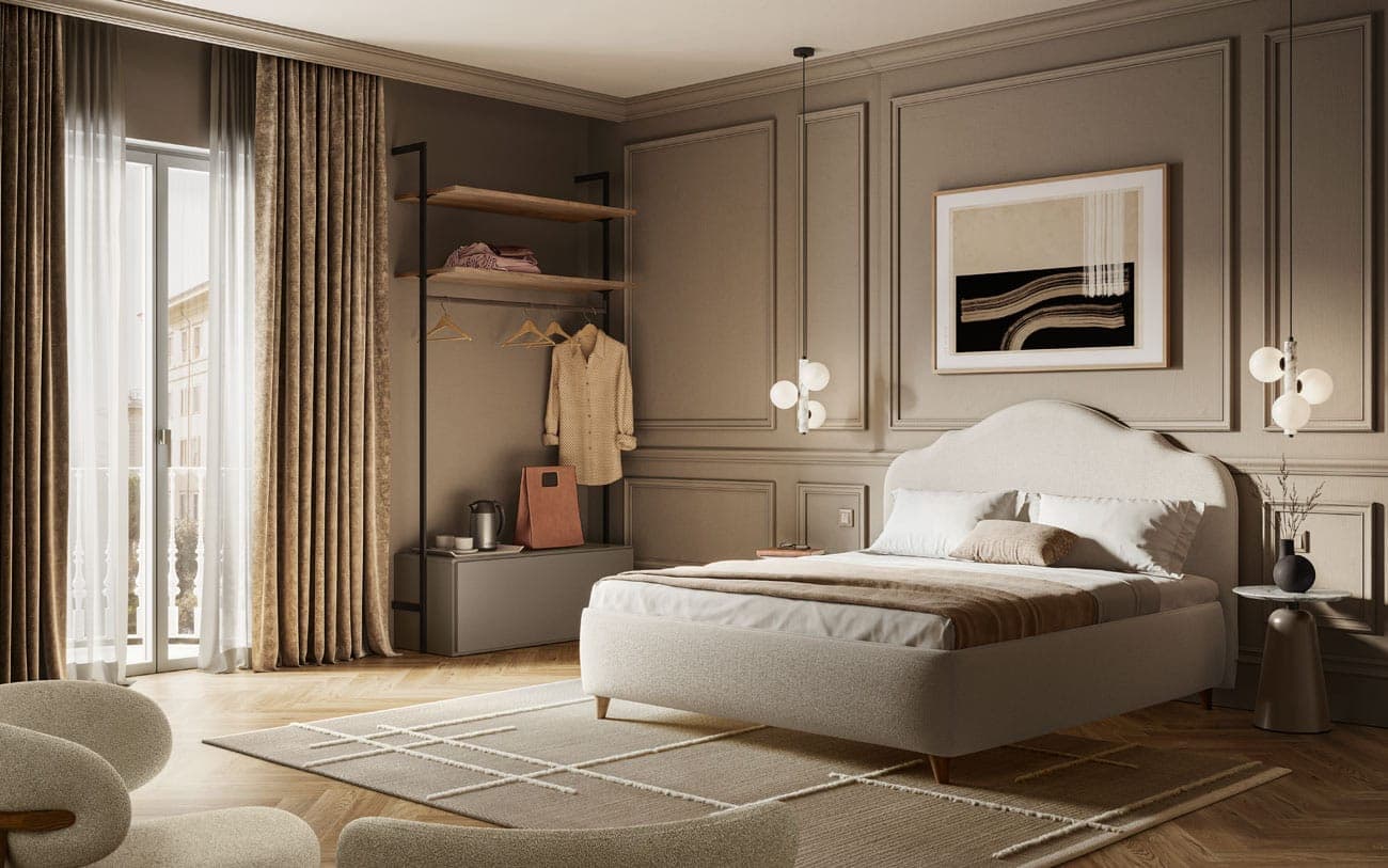 Letto matrimoniale Barcellona — PensareCasa Torino