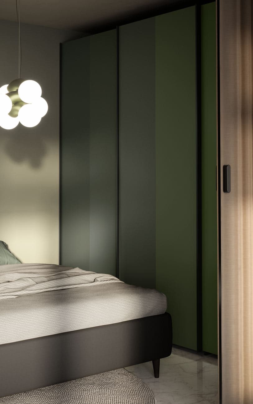 Camera da letto eclettica — PensareCasa Torino — foto 3