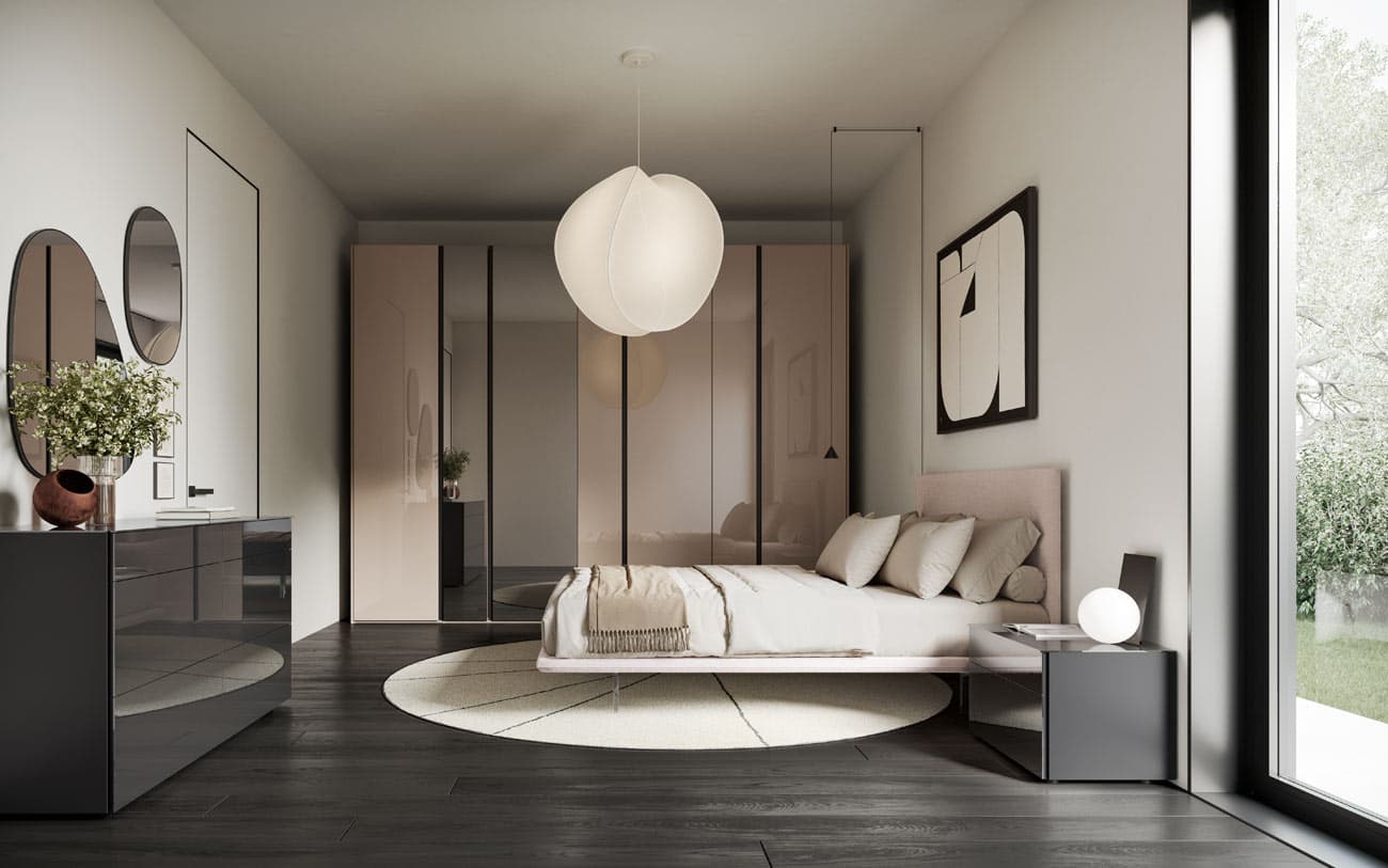 Camera da letto moderna — PensareCasa Torino