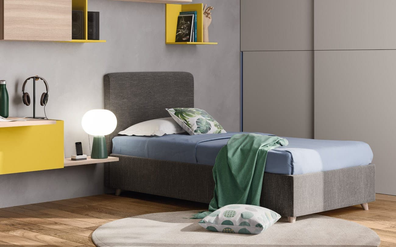 Letto singolo imbottito Morbidone — PensareCasa Torino — foto 2