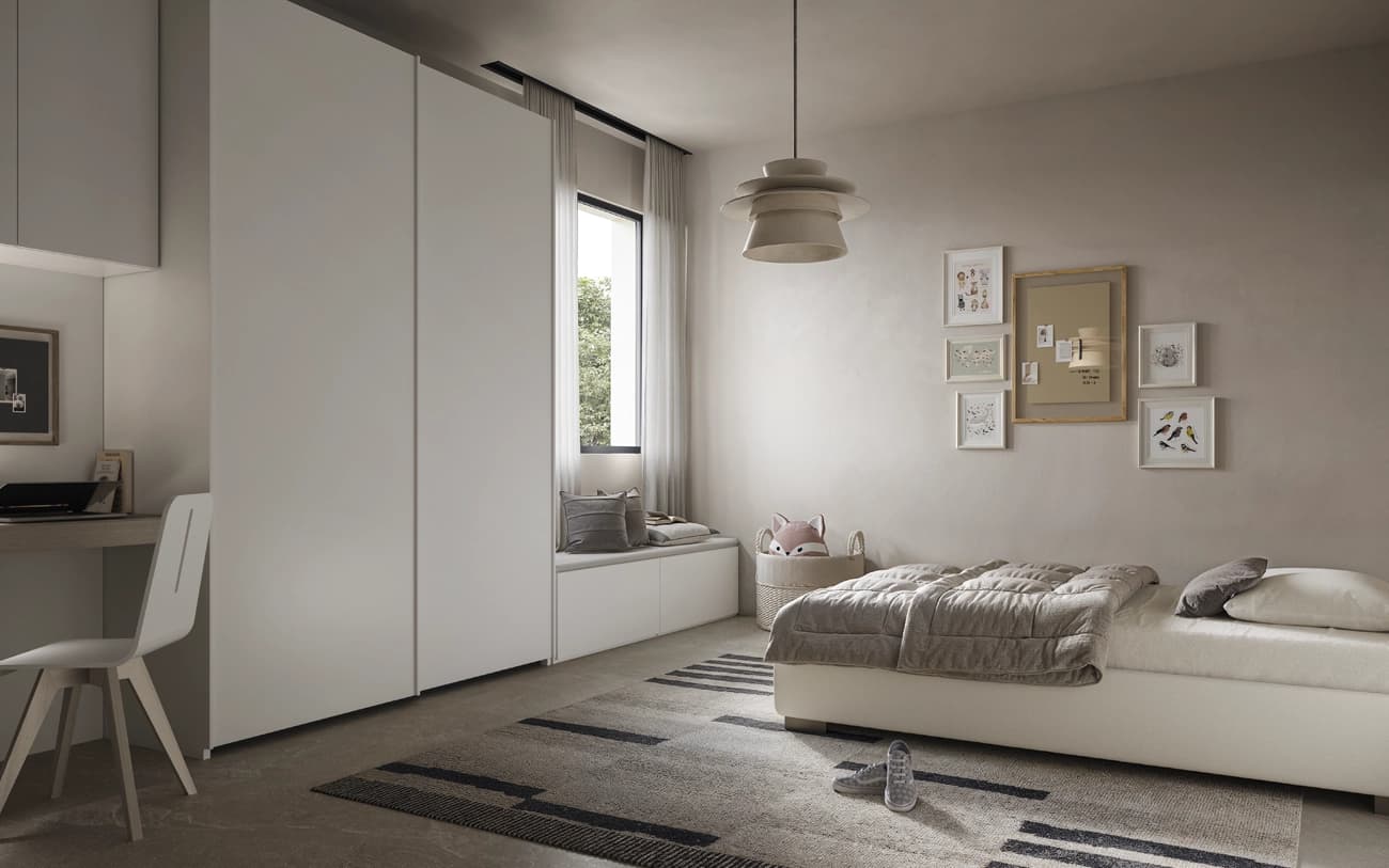 Cameretta singola young — PensareCasa Torino
