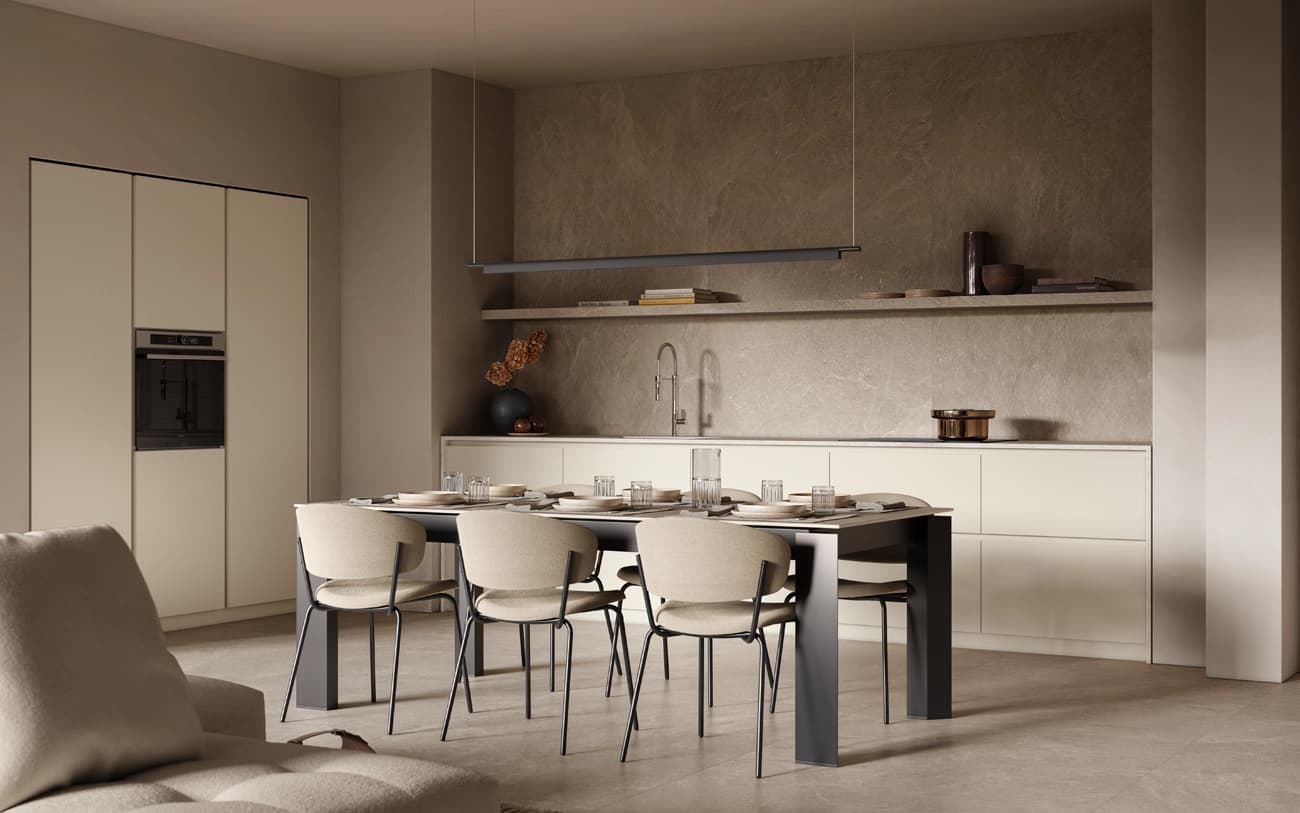 Cucina minimal — PensareCasa Torino — foto 3