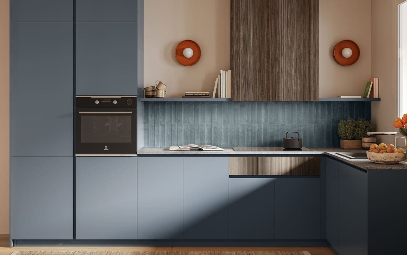 Cucina angolare in PET — PensareCasa Torino — foto 2