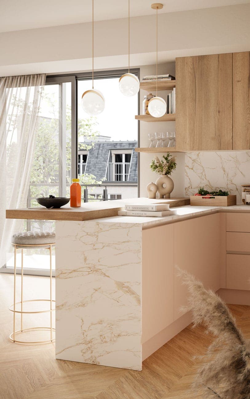 Cucina per home restaurant — PensareCasa Torino — foto 4