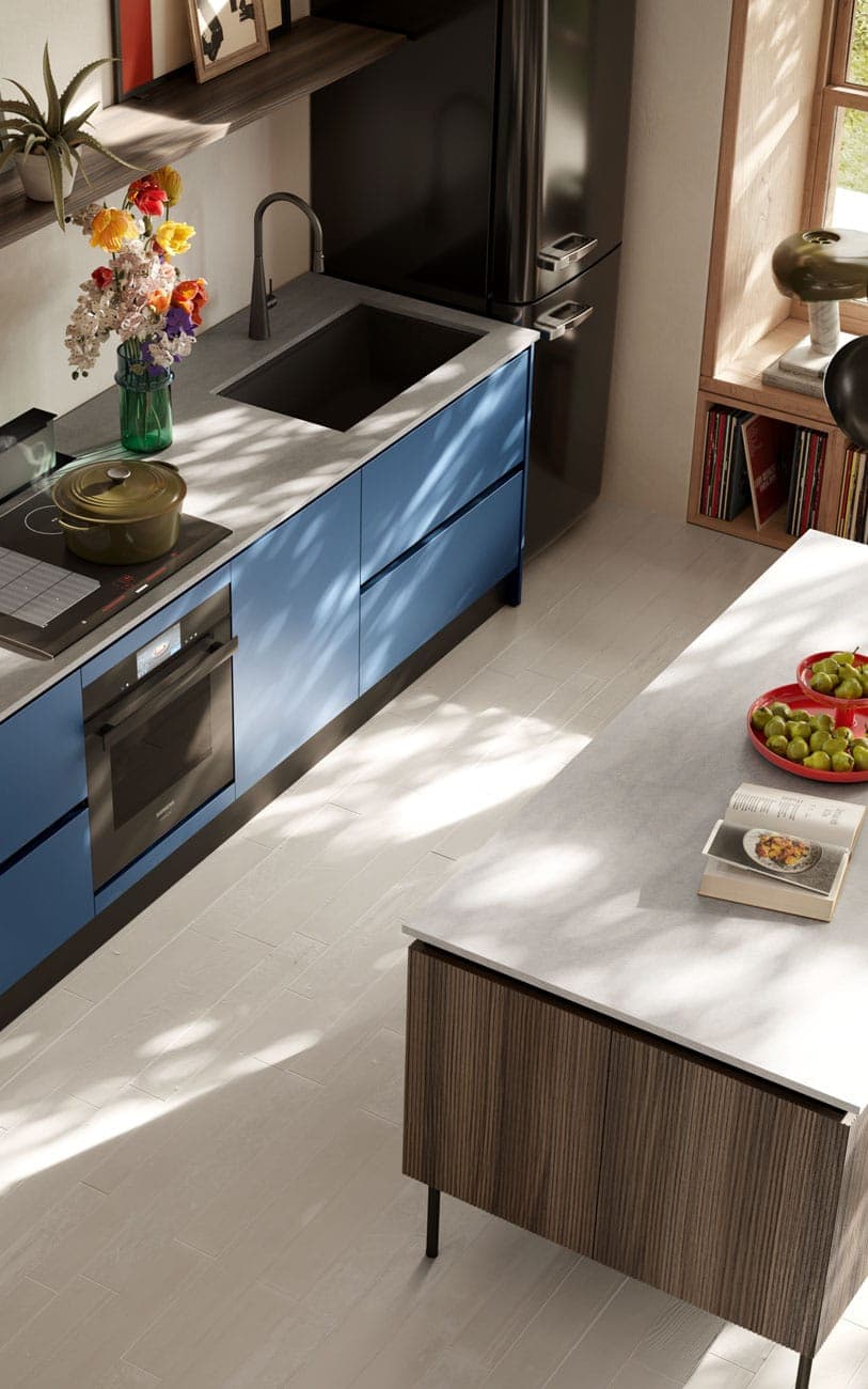 Cucina eclettica con isola — PensareCasa Torino — foto 2