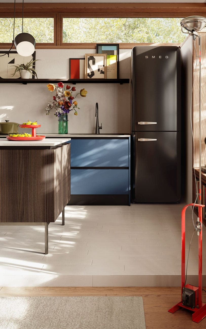 Cucina eclettica con isola — PensareCasa Torino — foto 6