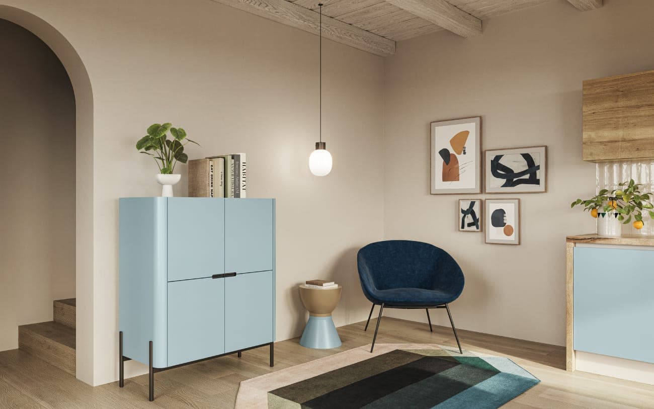 Cucina lineare moderna — PensareCasa Torino — foto 3