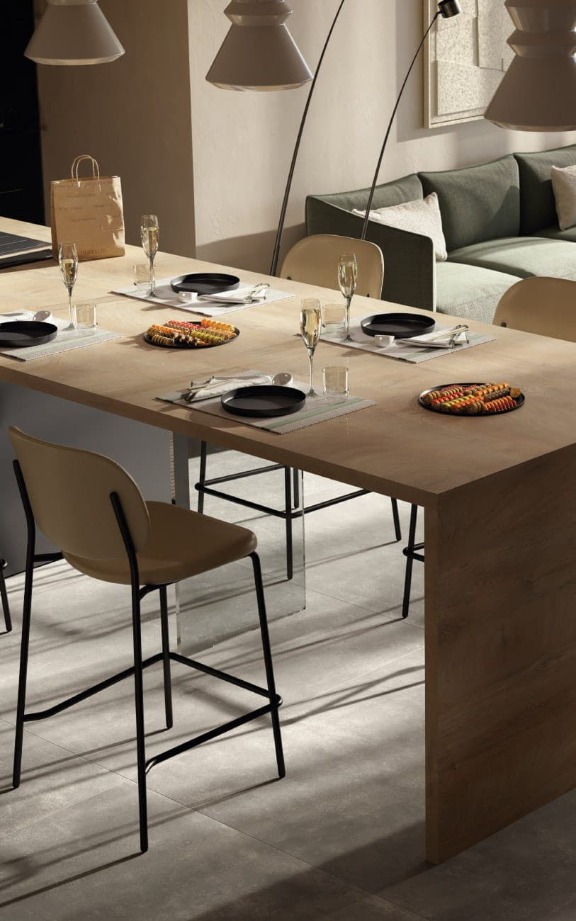 Cucina moderna open space — PensareCasa Torino — foto 3