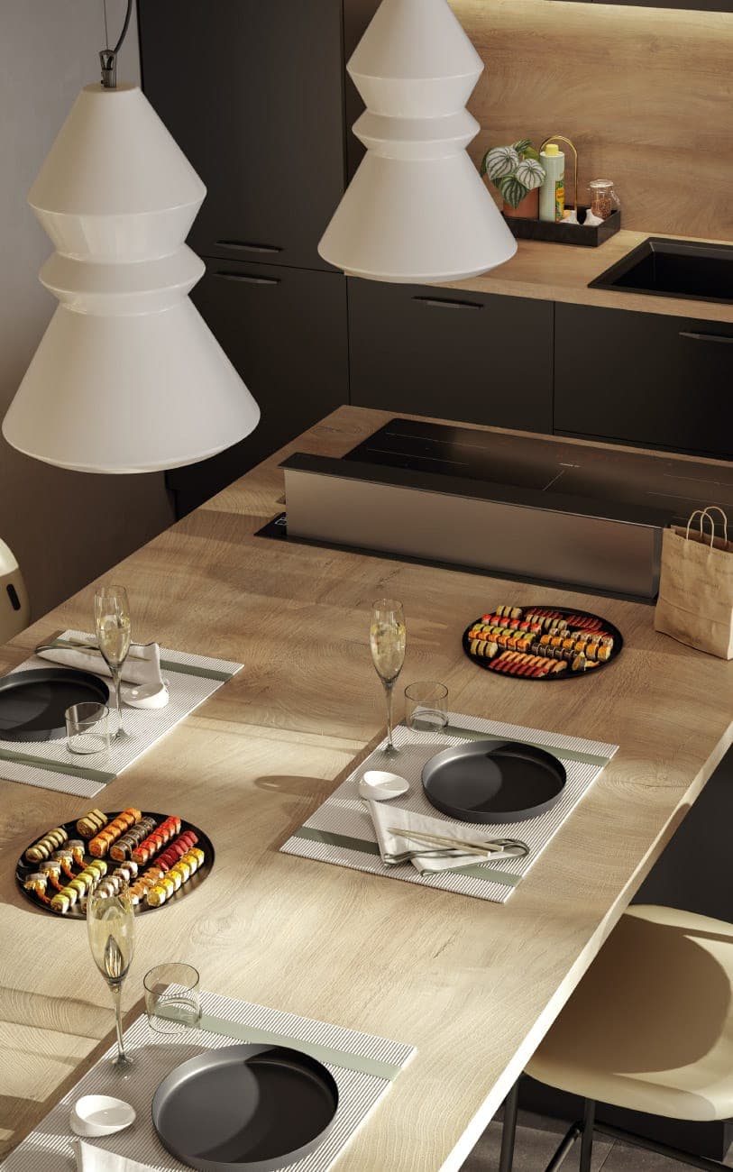 Cucina moderna open space — PensareCasa Torino — foto 4
