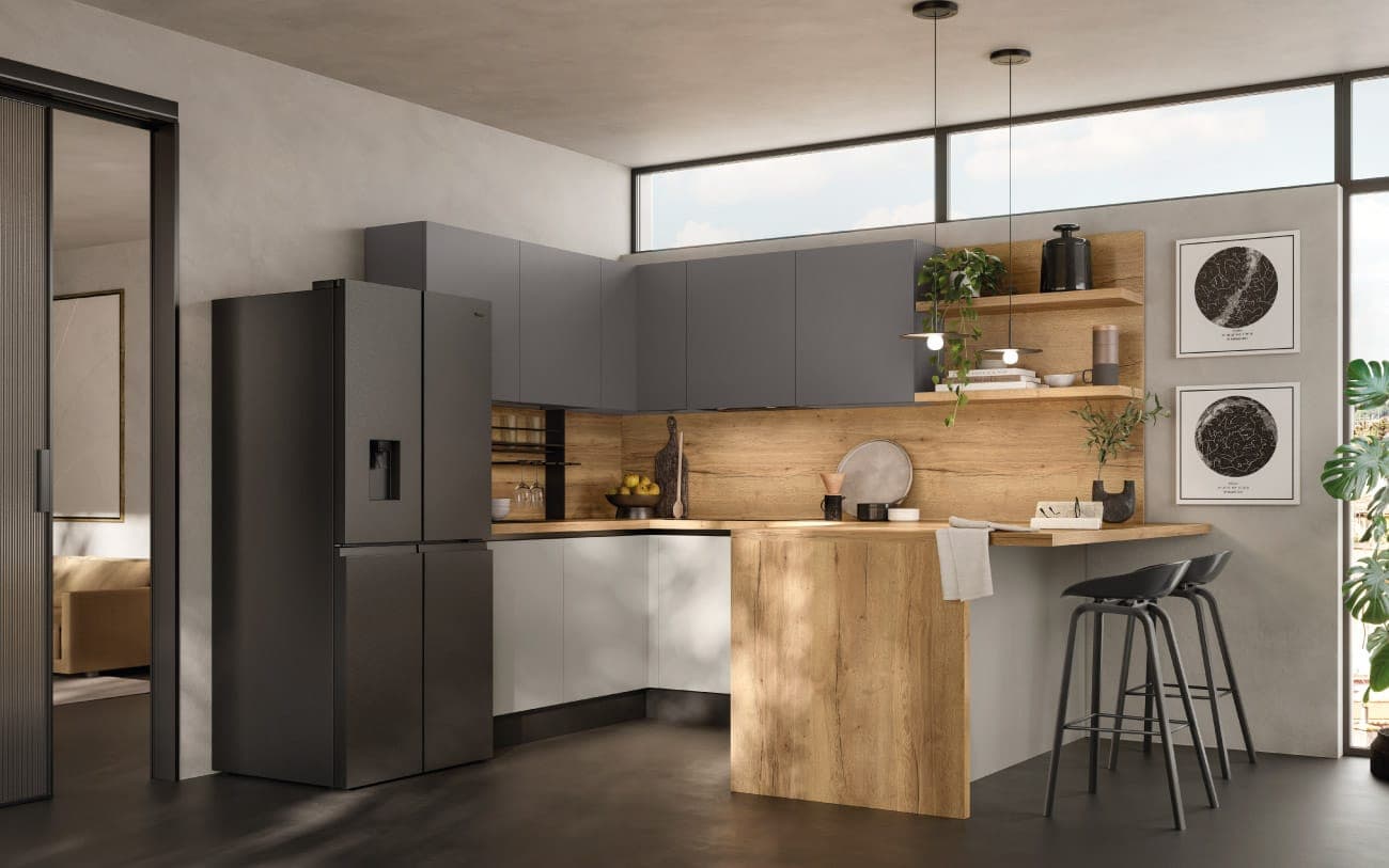 Cucina piccola con penisola — PensareCasa Torino — foto 2