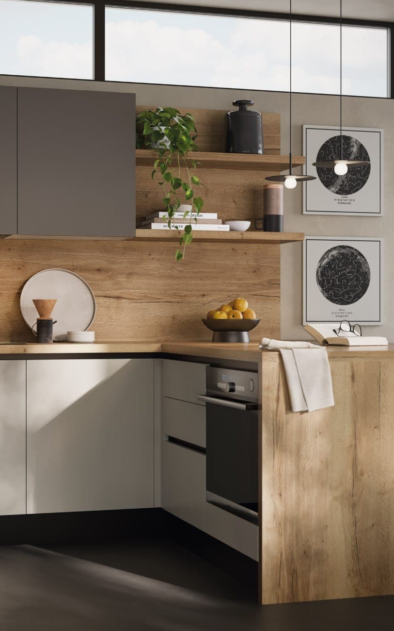 Cucina piccola con penisola — PensareCasa Torino — foto 4