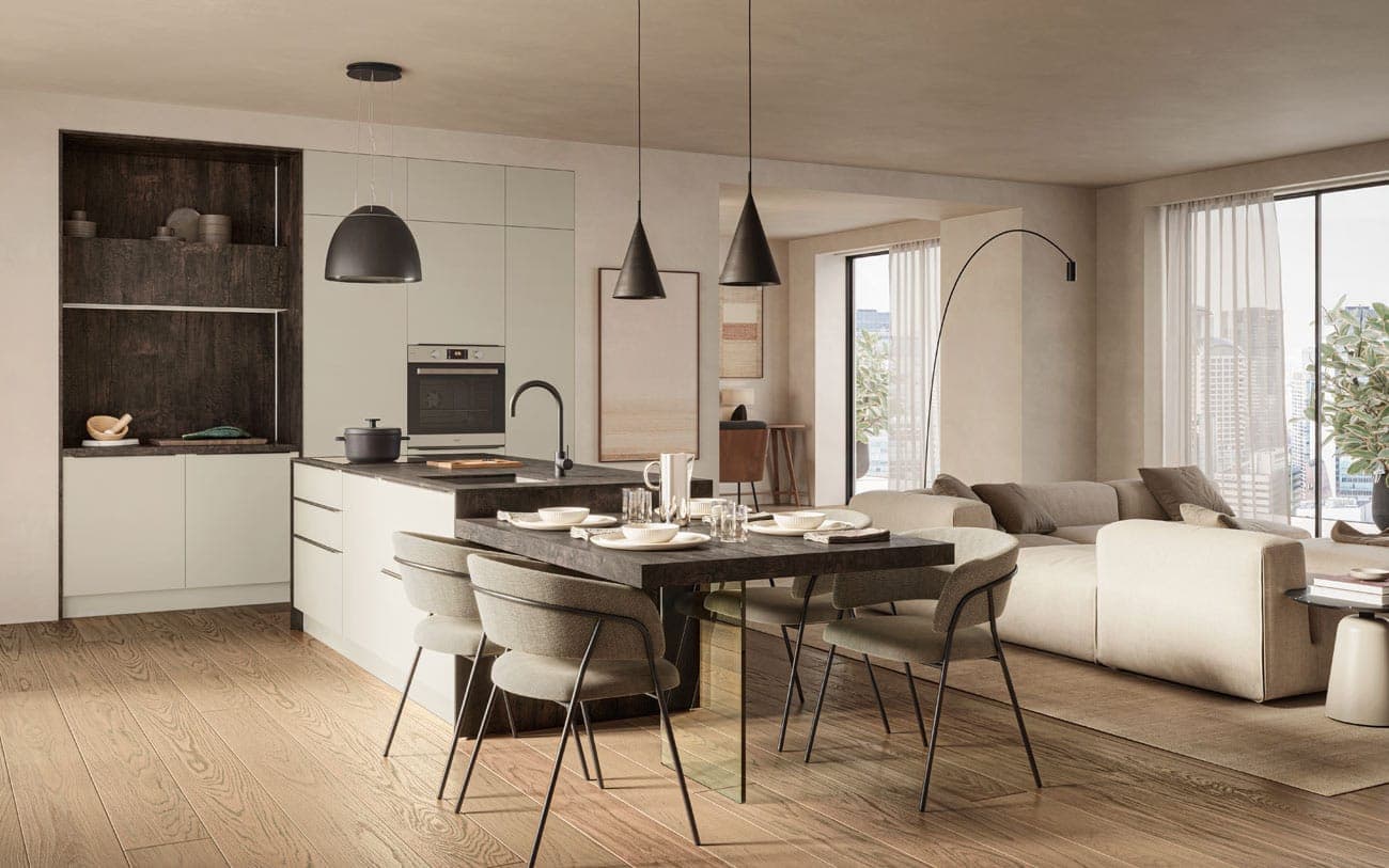 Cucina luxury con isola — PensareCasa Torino — foto 2