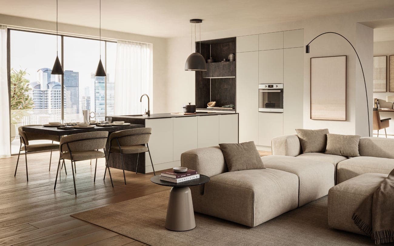 Cucina luxury con isola — PensareCasa Torino