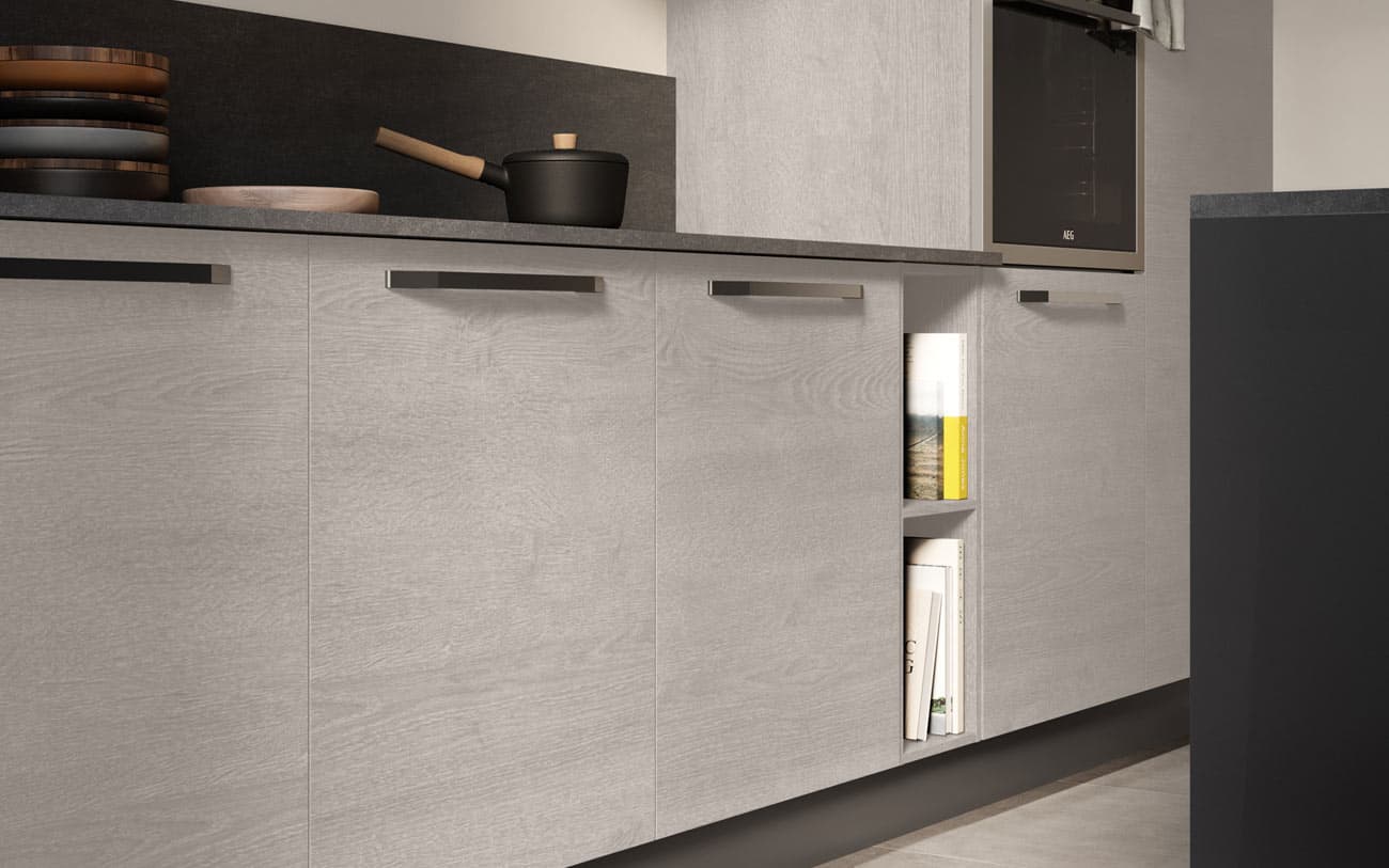 Cucina con isola stile Urban — PensareCasa Torino — foto 2