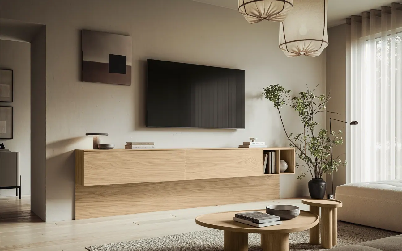 Soggiorno minimalismo nordico — PensareCasa Torino