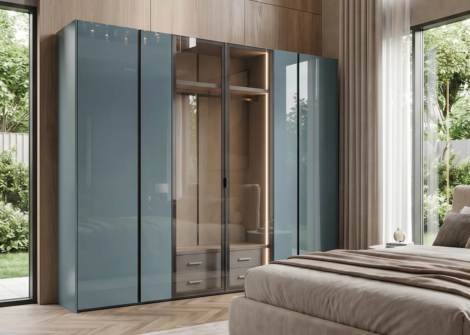 Armadio Oceano in saldo: listino 5.990 €, prezzo saldi 2.990 € — PensareCasa Torino