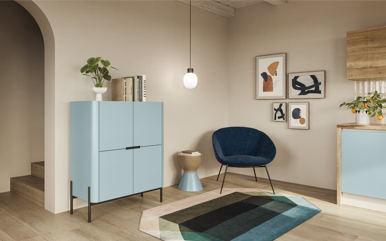 Credenza Curvy 100 — PensareCasa Torino
