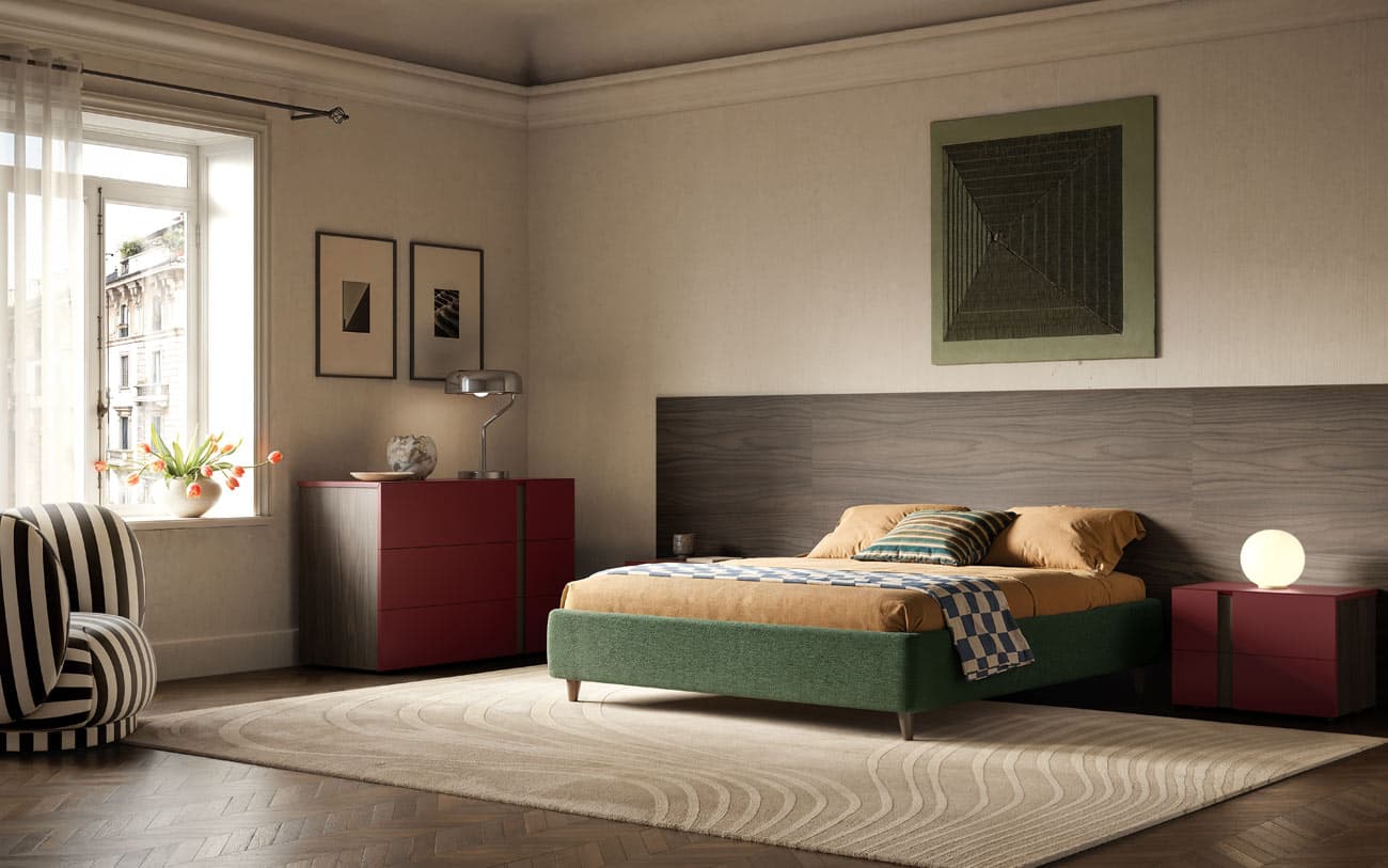 Letto matrimoniale contenitore Sommier — PensareCasa