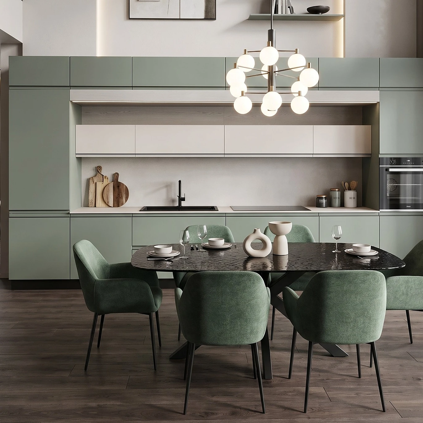 Cucina Salvia in offerta: 8.990 € invece di 17.200 € — PensareCasa Torino