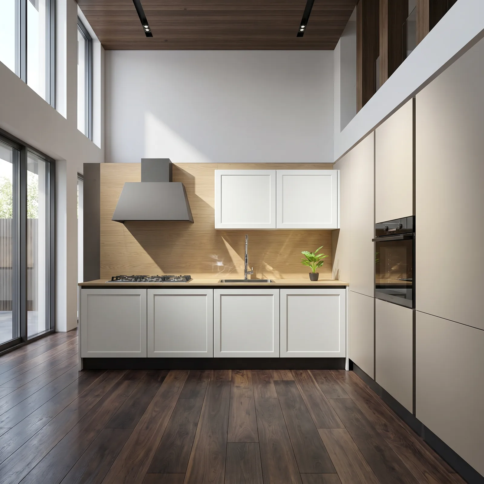 Cucina Avorio in offerta: 5.990 € invece di 14.900 € — PensareCasa Torino